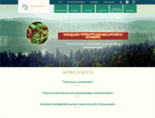 Tablet Screenshot of aitoluonto.fi